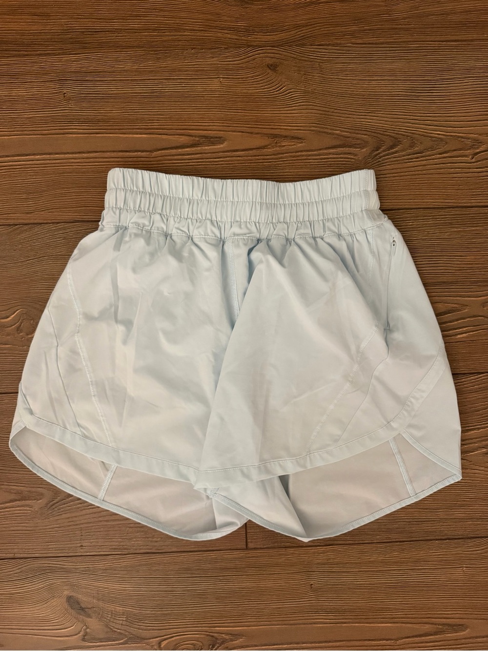 lululemon athletica Powder Blue Track That High Rise 5” Shorts